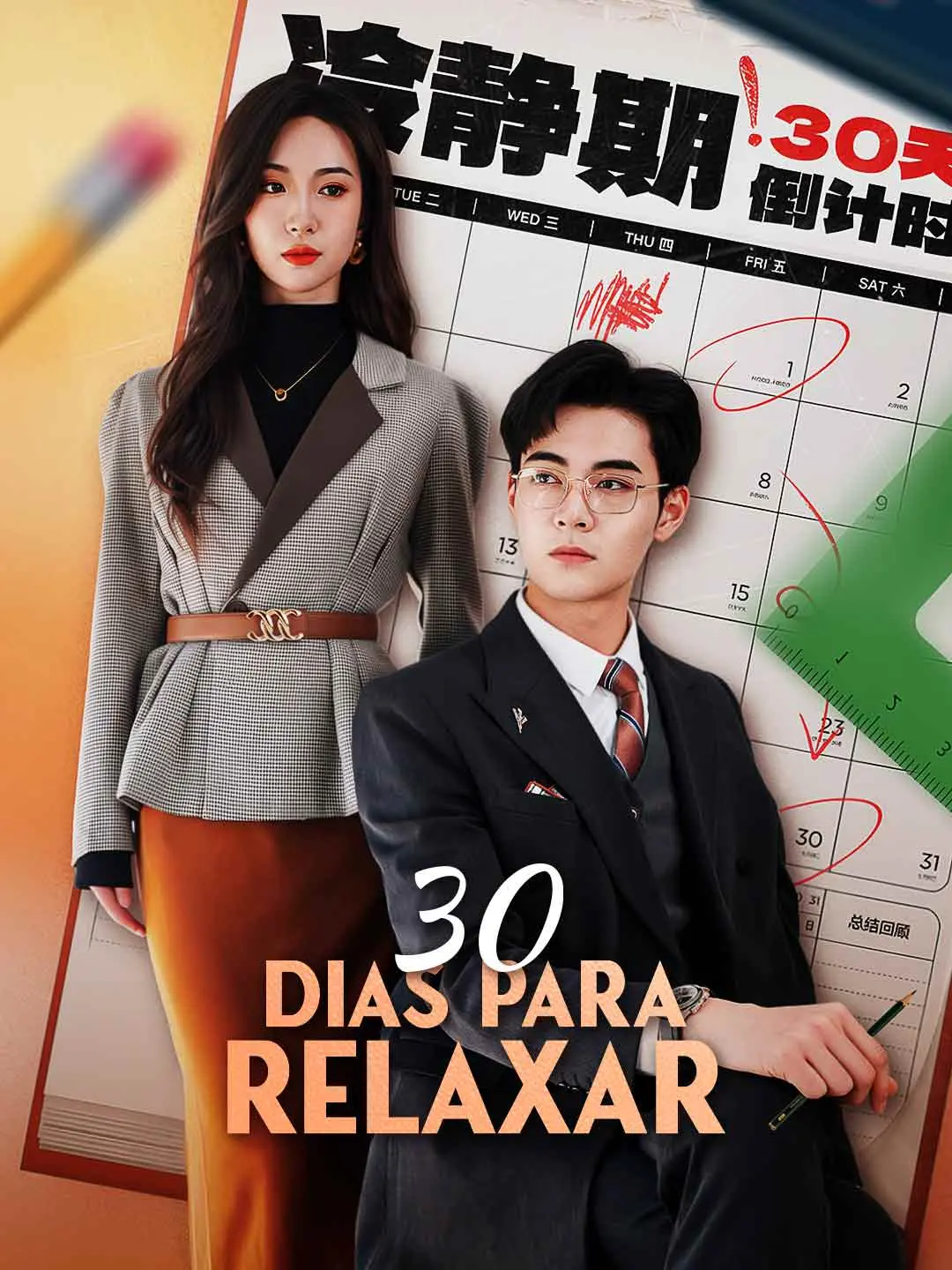 Capa da minissérie 30 Dias Para Relaxar