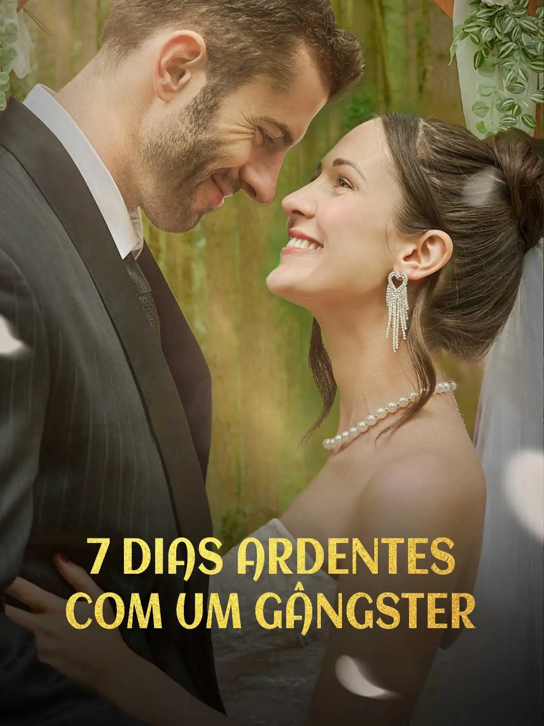 Capa da minissérie 7 dias ardentes com um gângster
