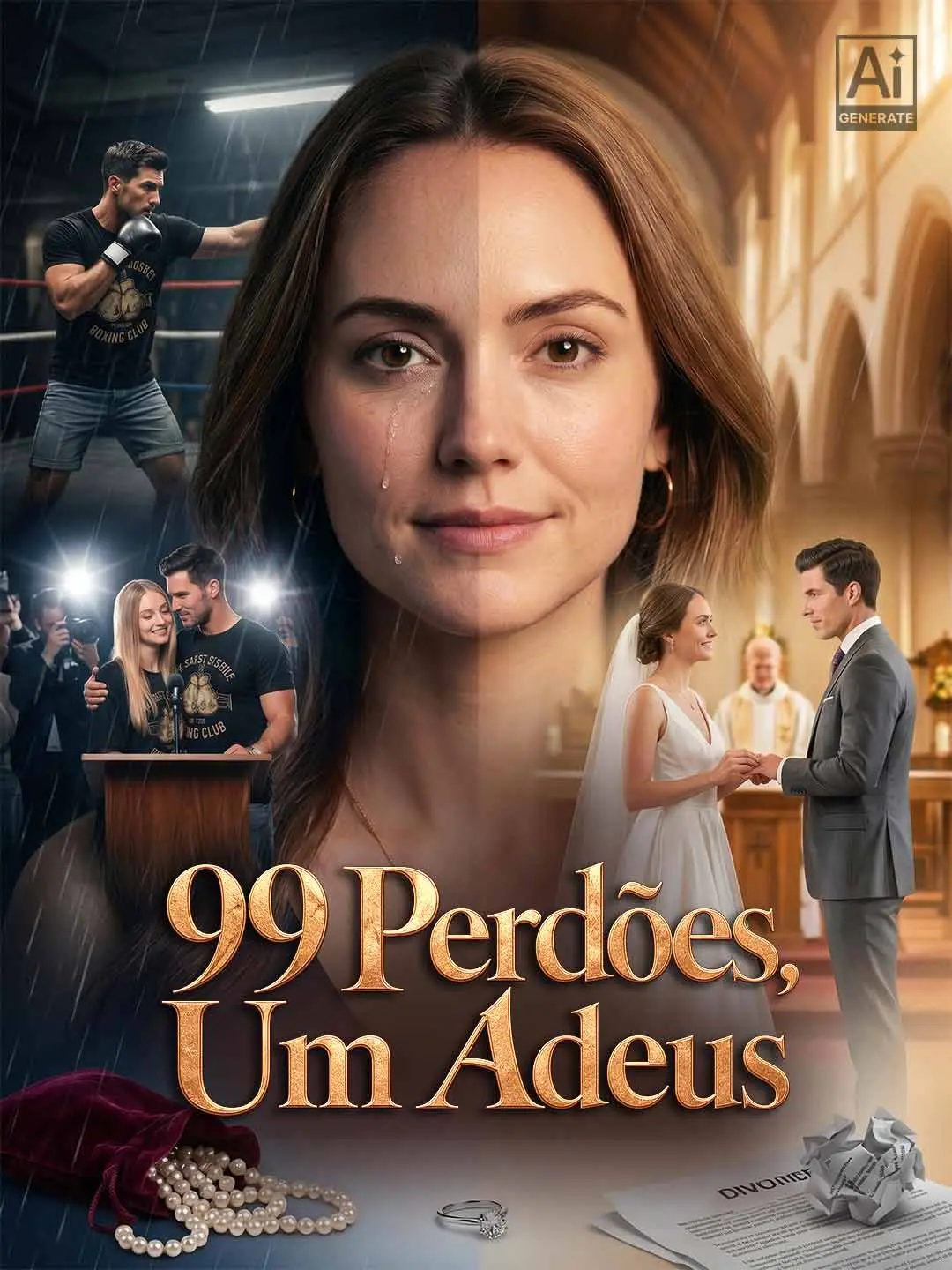 Capa da minissérie 99 Perdões, Um Adeus