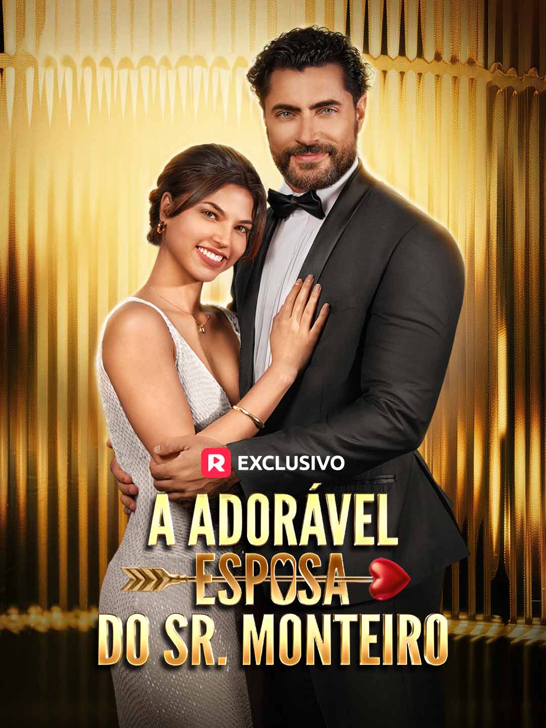 Capa da minissérie A Adorável Esposa do Sr. Monteiro