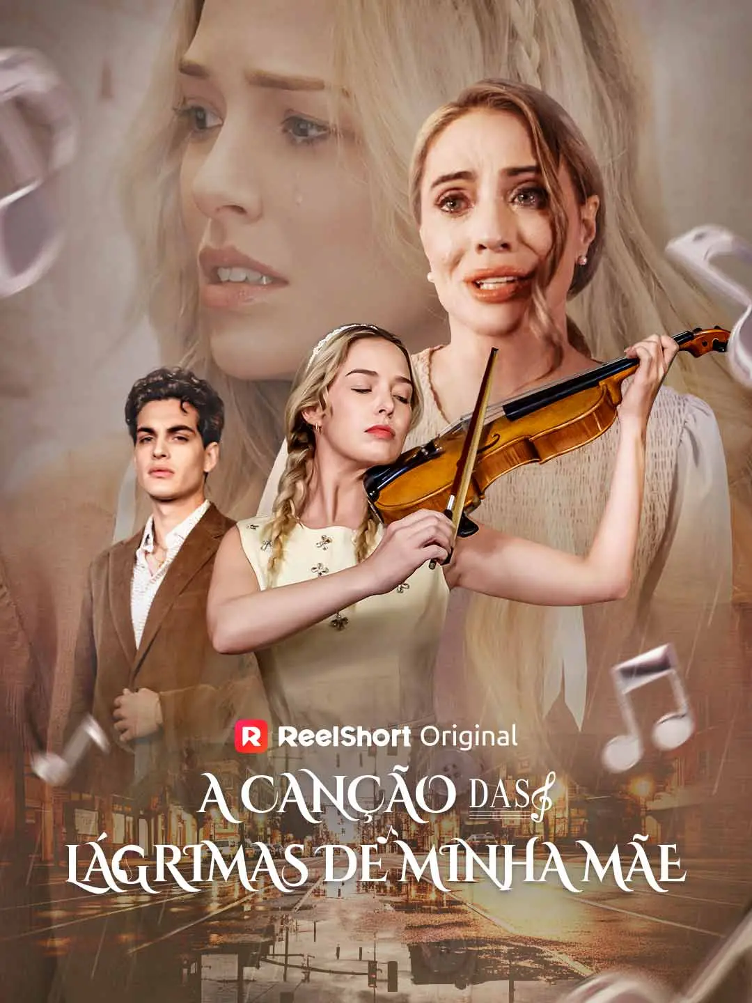 Capa da minissérie A Canção das Lágrimas de Minha Mãe