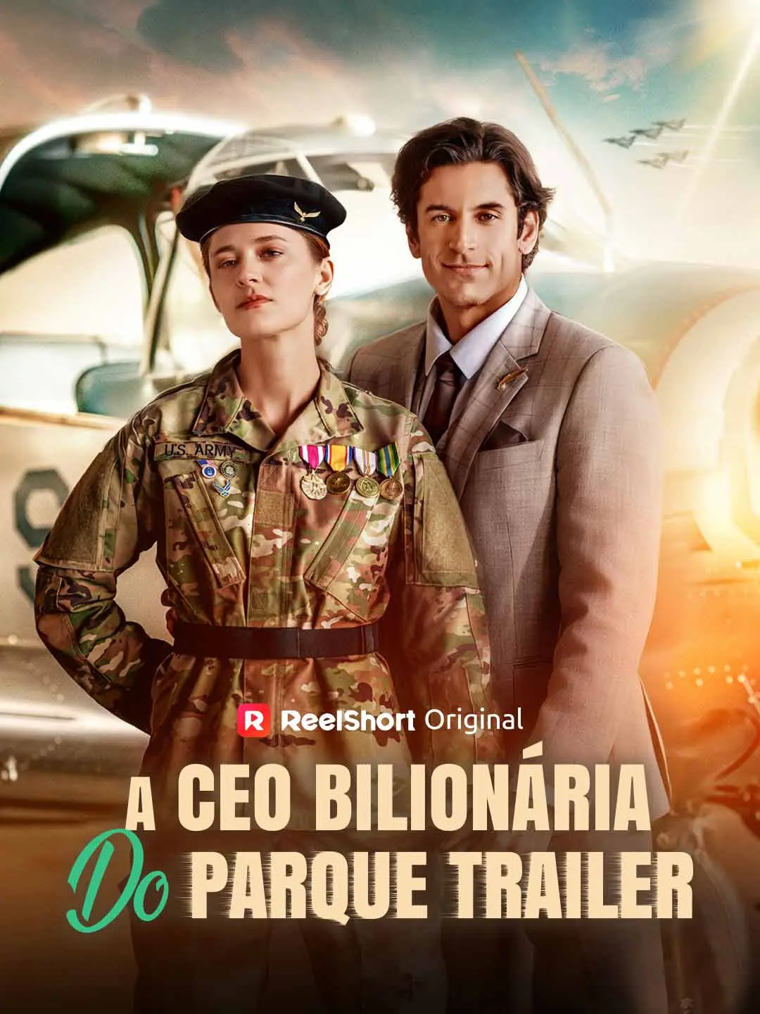 Capa da minissérie A CEO bilionária do Parque Trailer