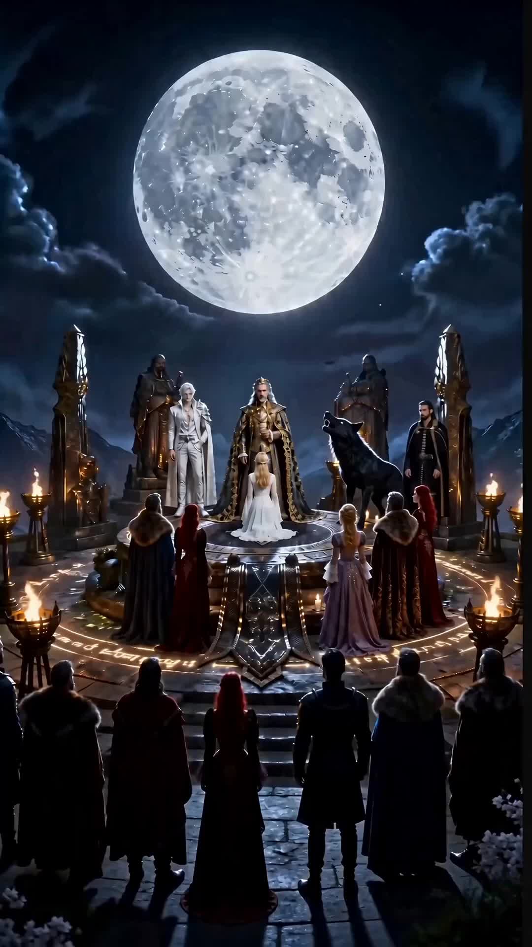 Episódio 12 de A Companheira Não Reclamada do Alfa——Eu Ascendi à Realeza Lican