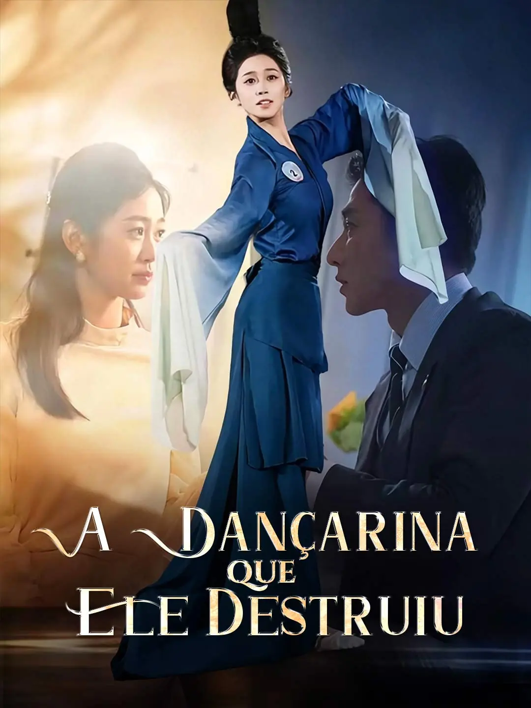 Capa da minissérie A Dançarina que Ele Destruiu