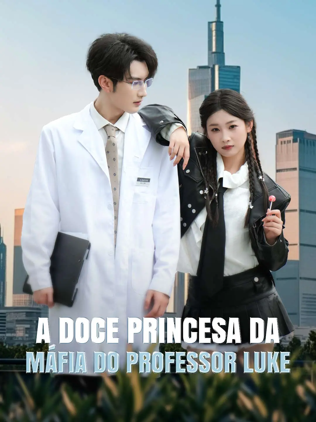 Capa da minissérie A Doce Princesa da Máfia do Professor Luke