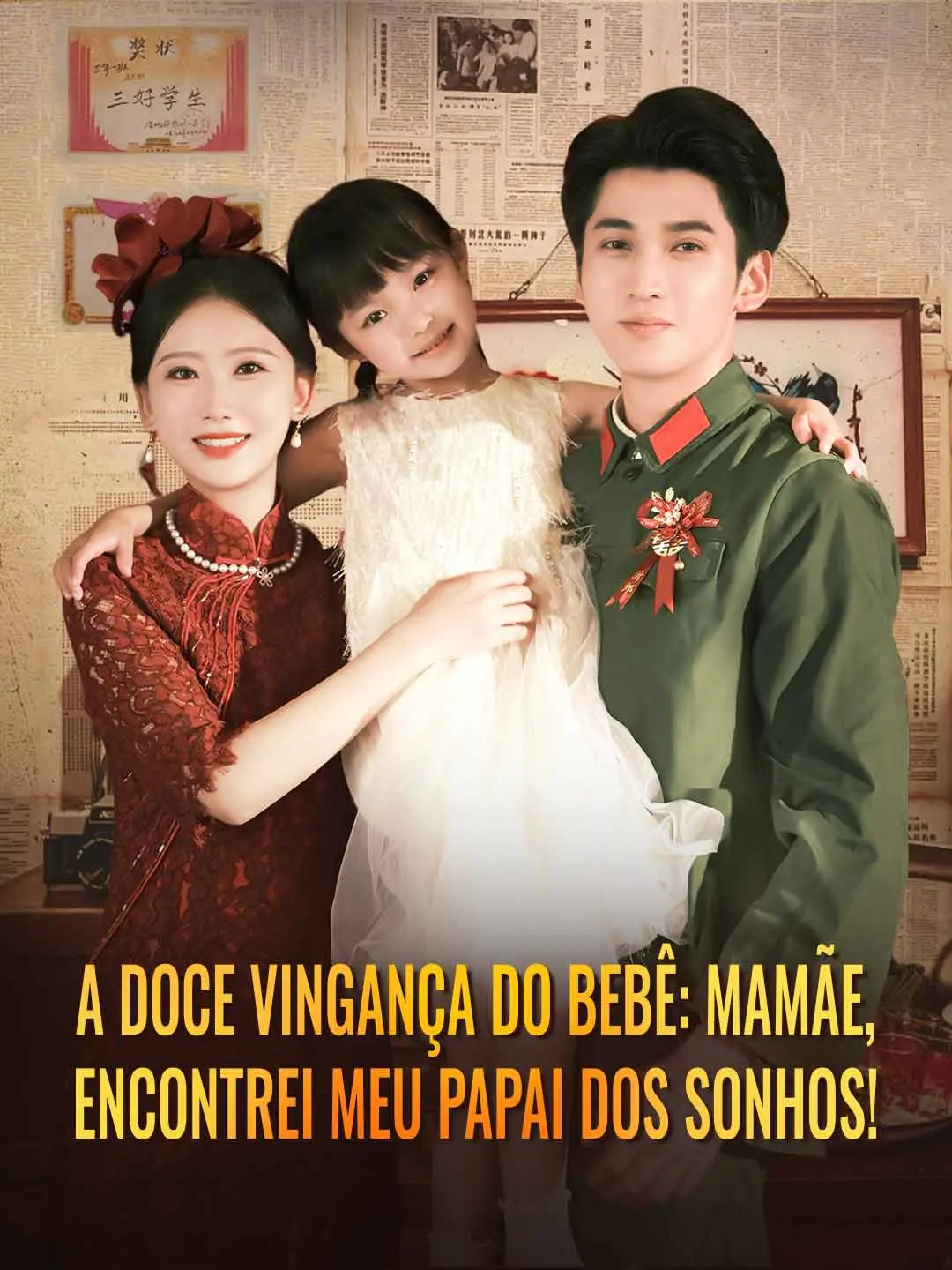 Capa da minissérie A Doce Vingança do Bebê: Mamãe, Encontrei Meu Papai dos Sonhos!