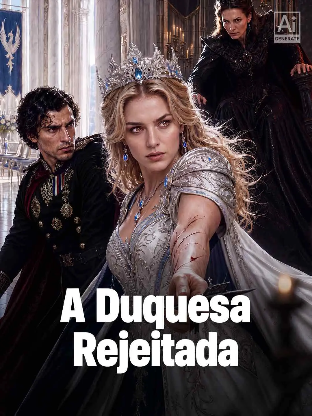 Capa da minissérie A Duquesa Rejeitada
