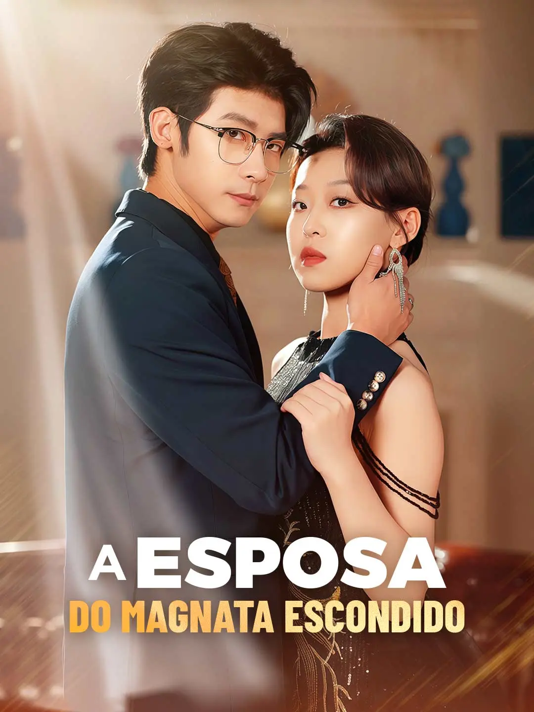 Capa da minissérie A Esposa do Magnata Escondido