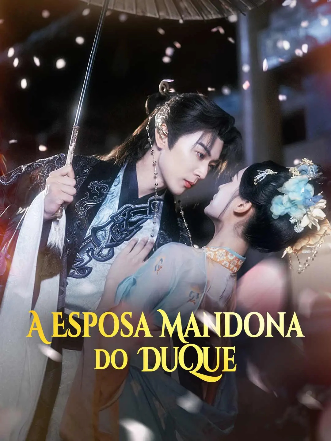 Capa da minissérie A Esposa Mandona do Duque