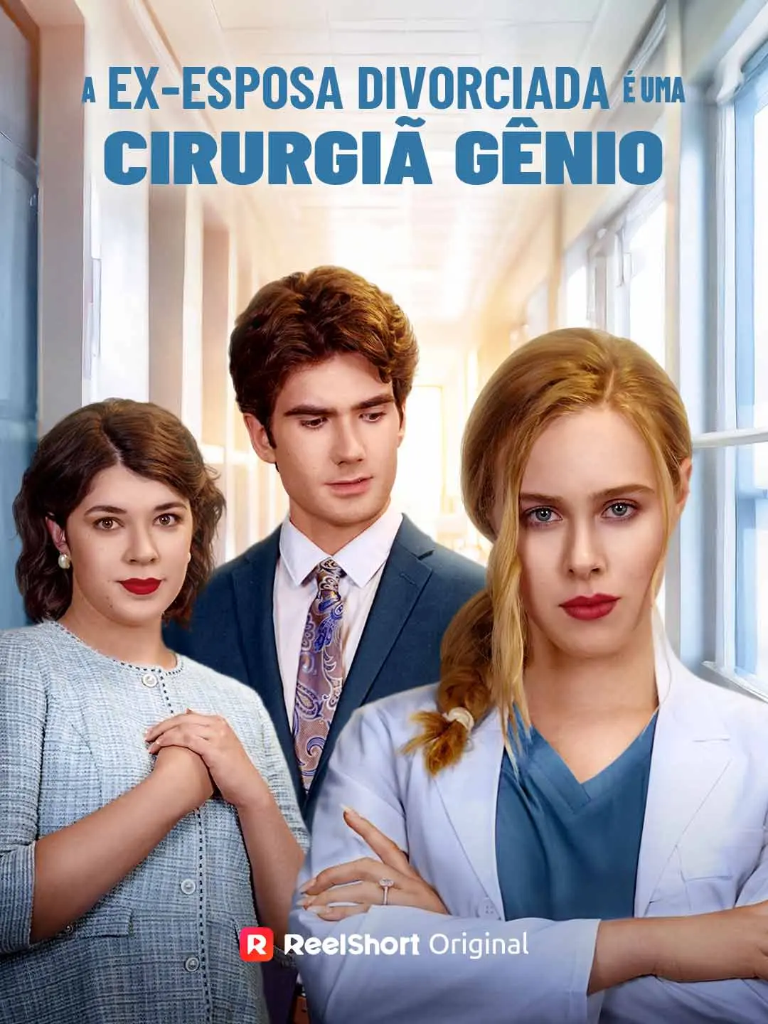 Capa da minissérie A ex-esposa divorciada é uma cirurgiã gênio