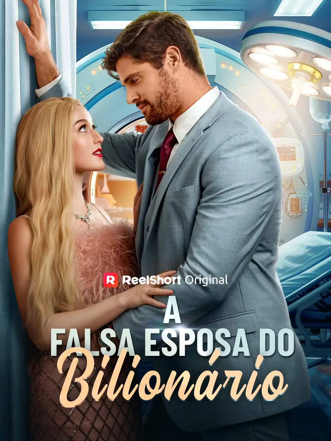 Capa da minissérie A falsa esposa do bilionário