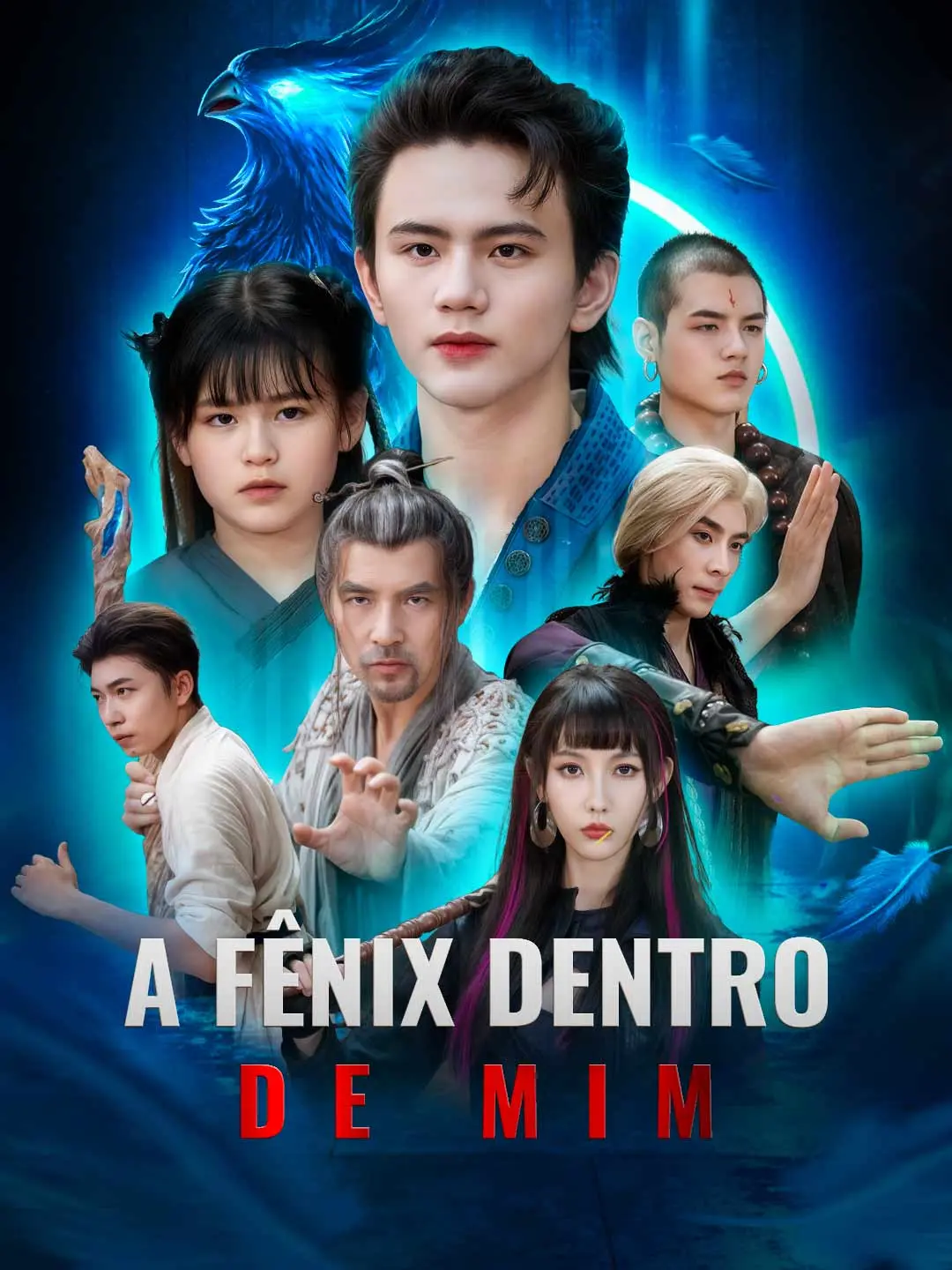 Capa da minissérie A Fênix Dentro de Mim