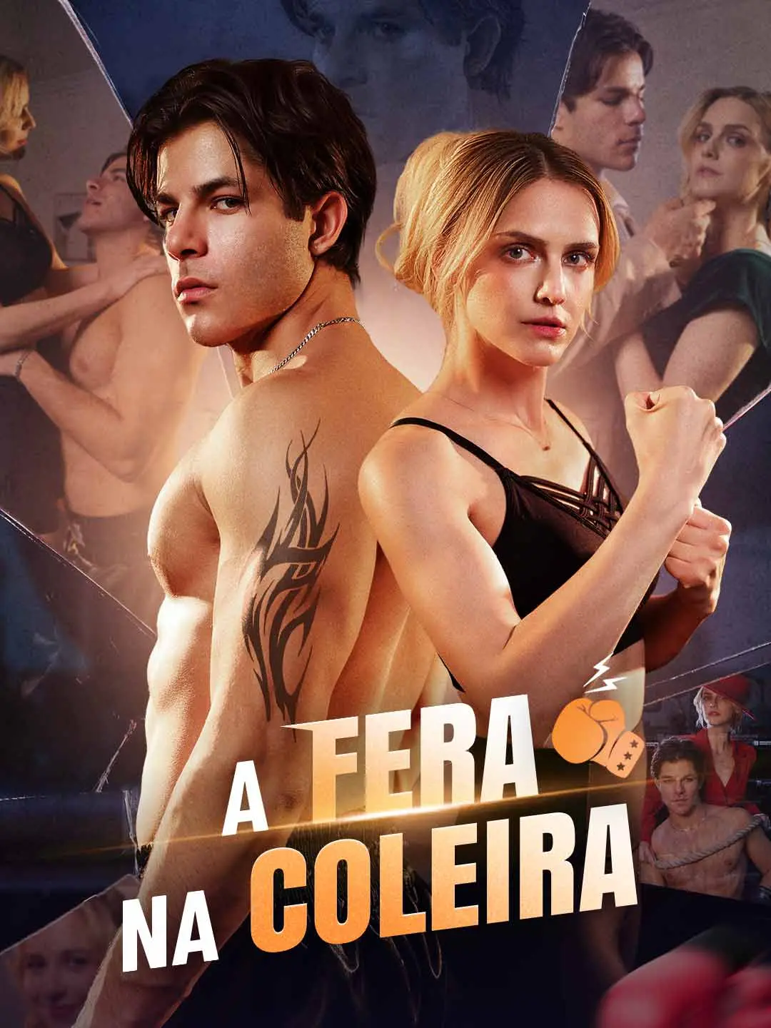 Capa da minissérie A Fera na Coleira