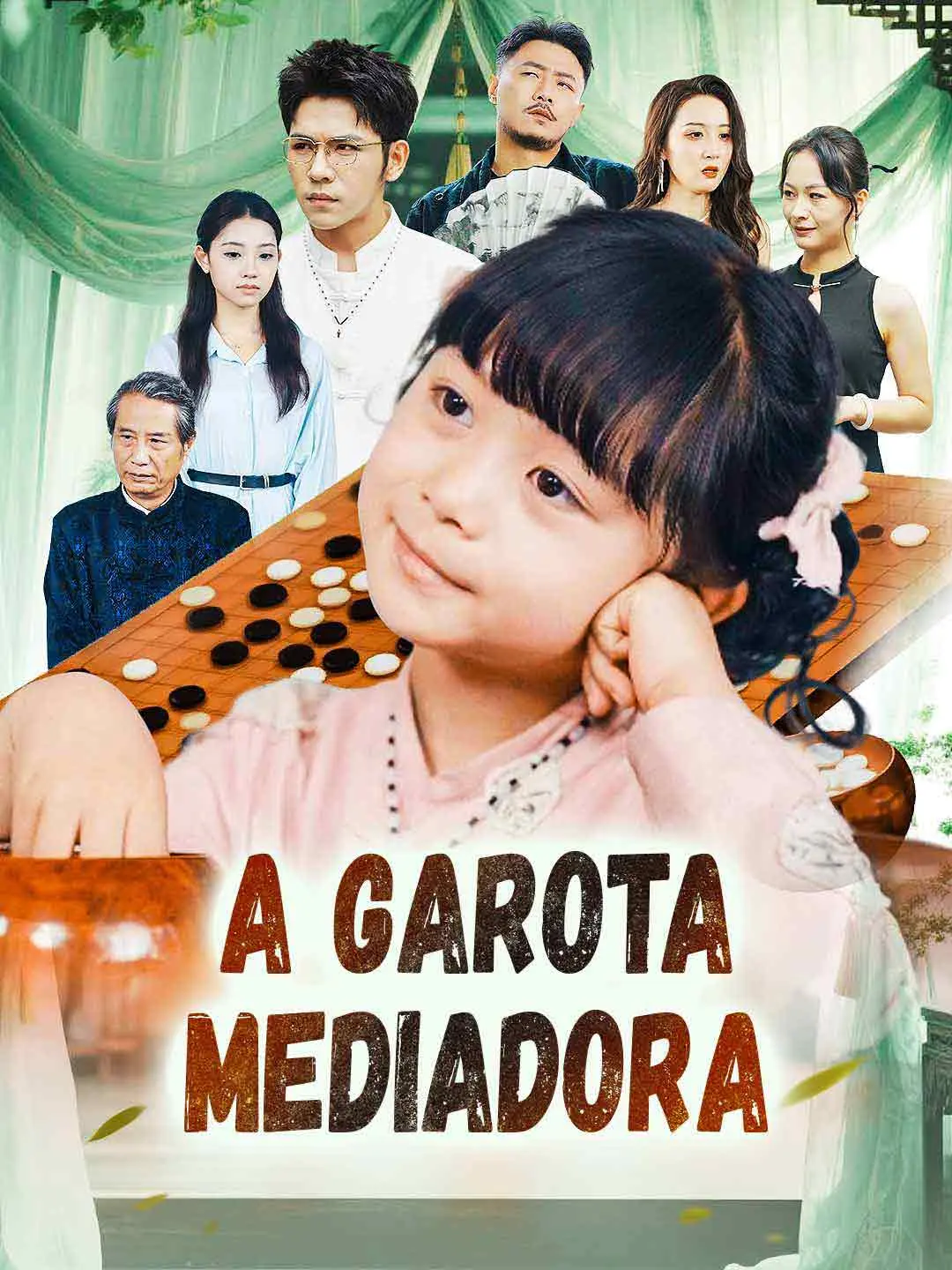 Capa da minissérie A Garota Mediadora