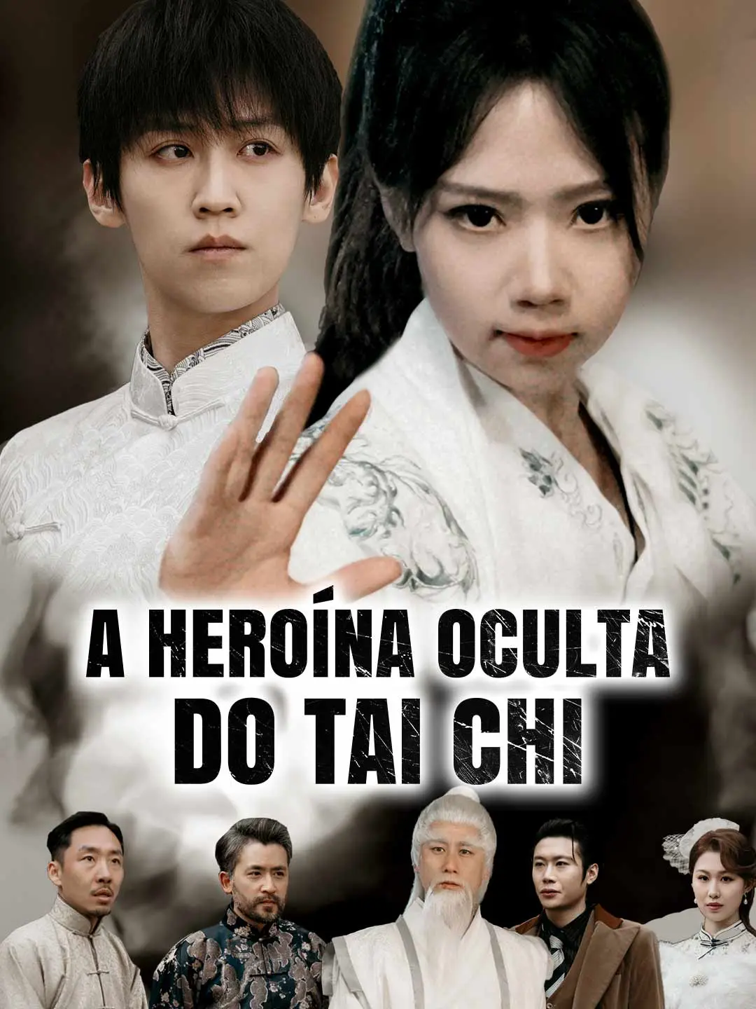 Capa da minissérie A Heroína Oculta do Tai Chi