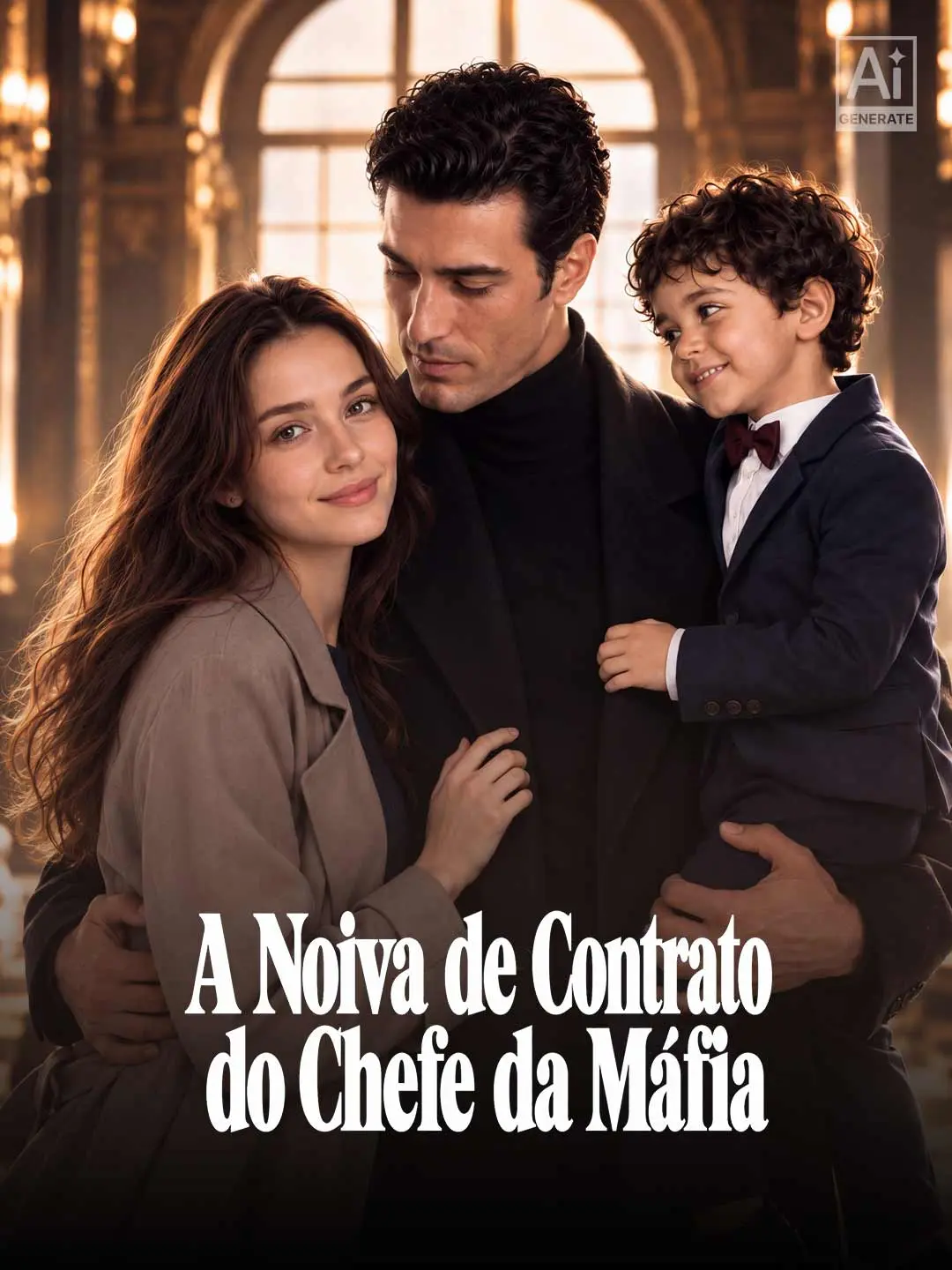Capa da minissérie A Noiva de Contrato do Chefe da Máfia