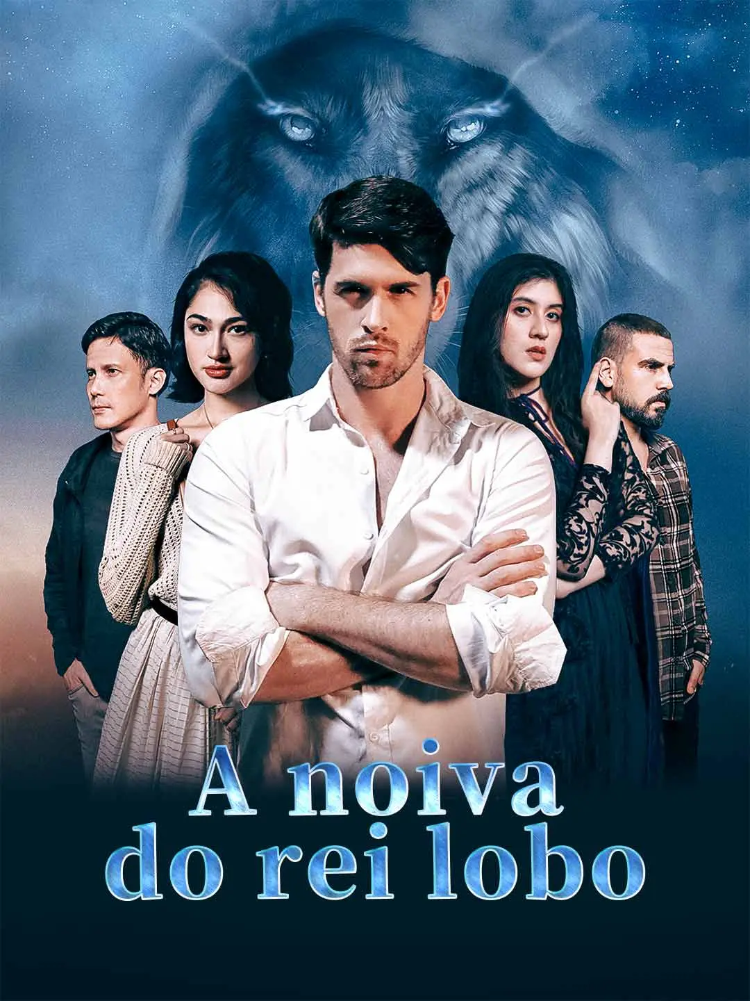 Capa da minissérie A noiva do rei lobo