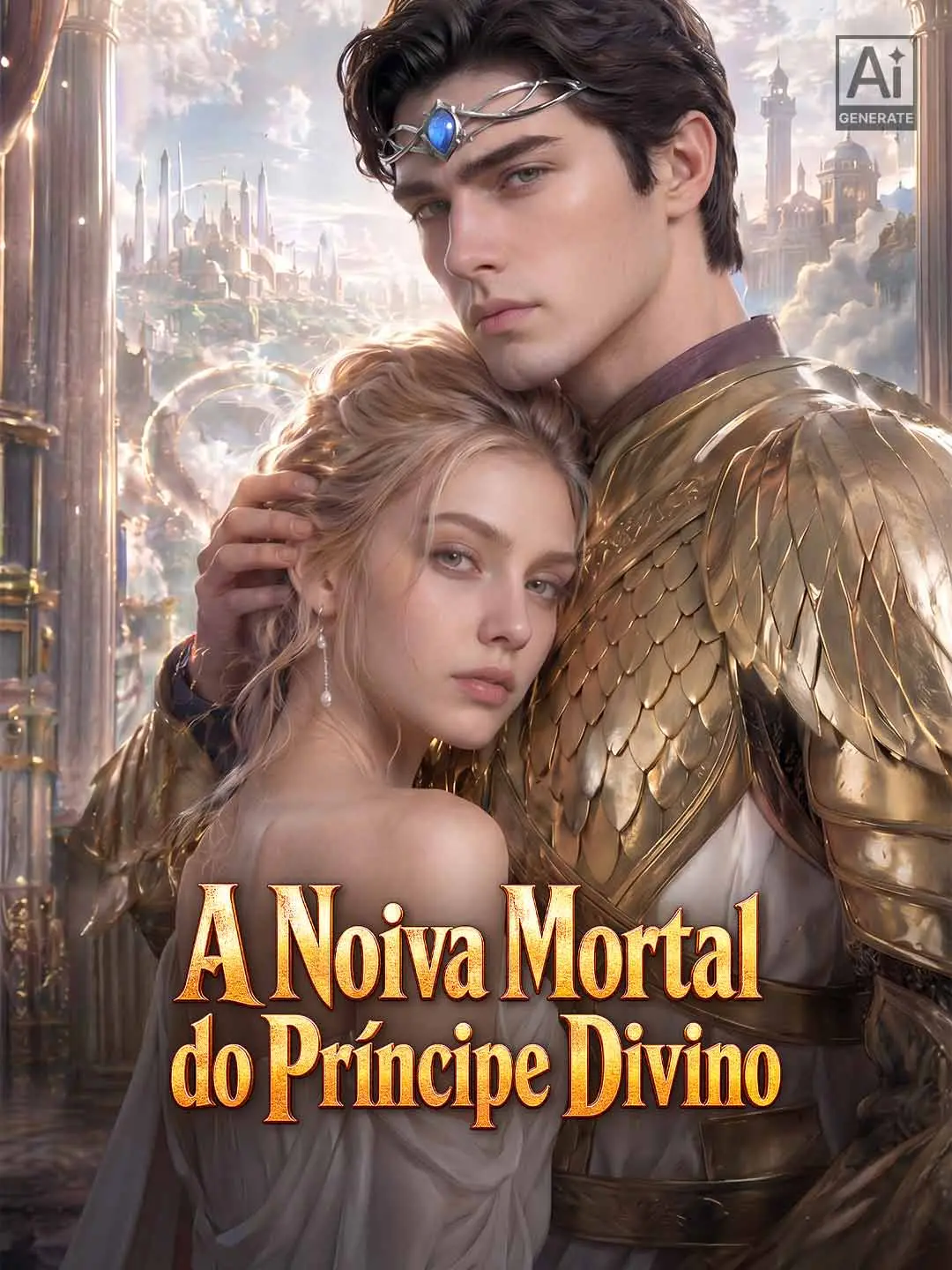 Capa da minissérie A Noiva Mortal do Príncipe Divino