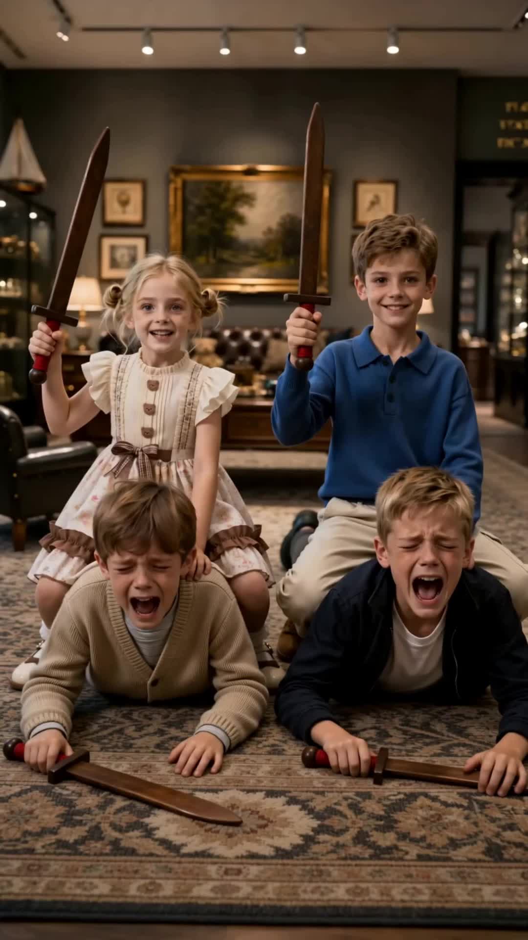 Episódio 45 de A Pequena Deusa da Fortuna da Família