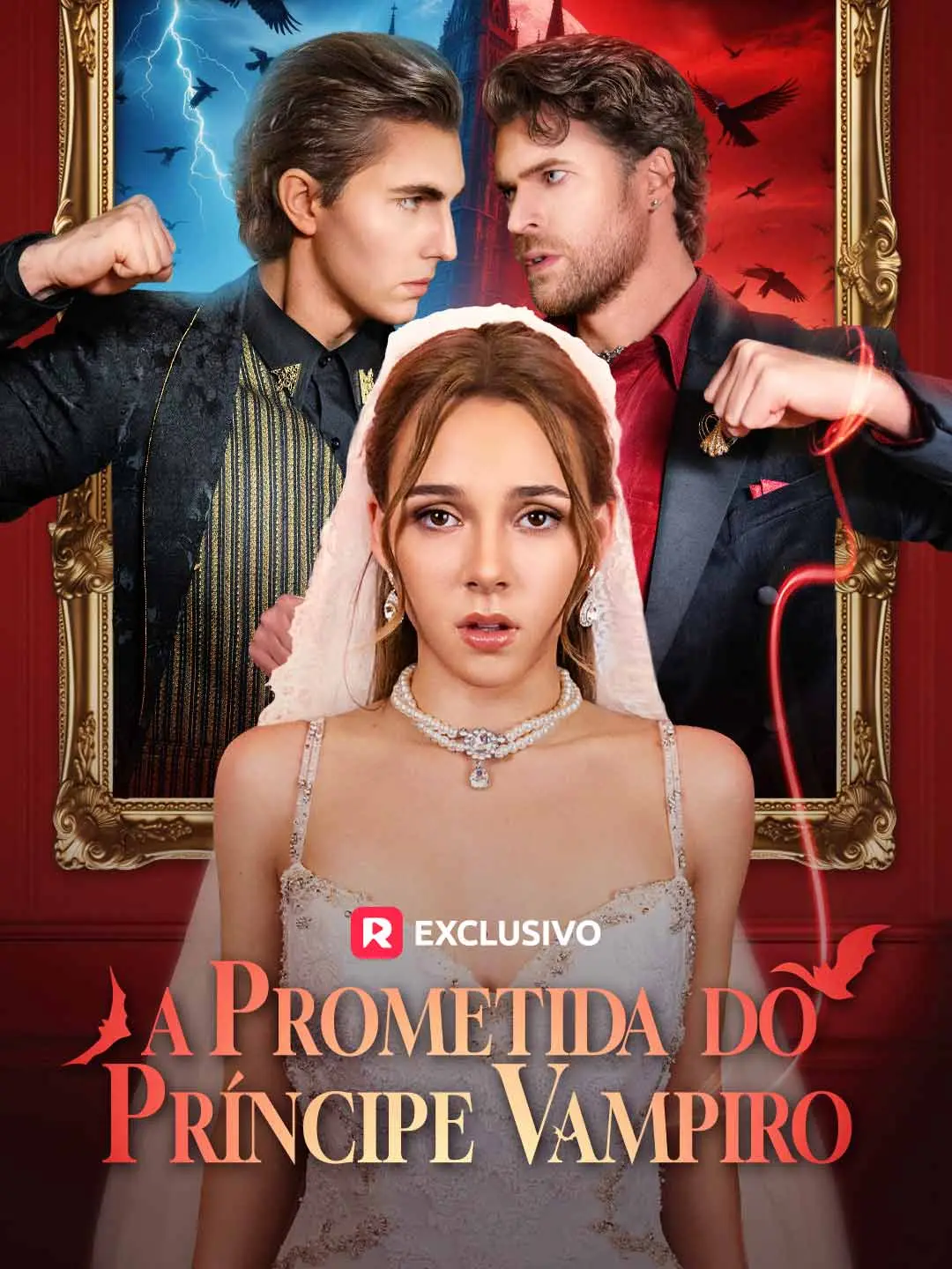 Capa da minissérie A prometida do príncipe vampiro