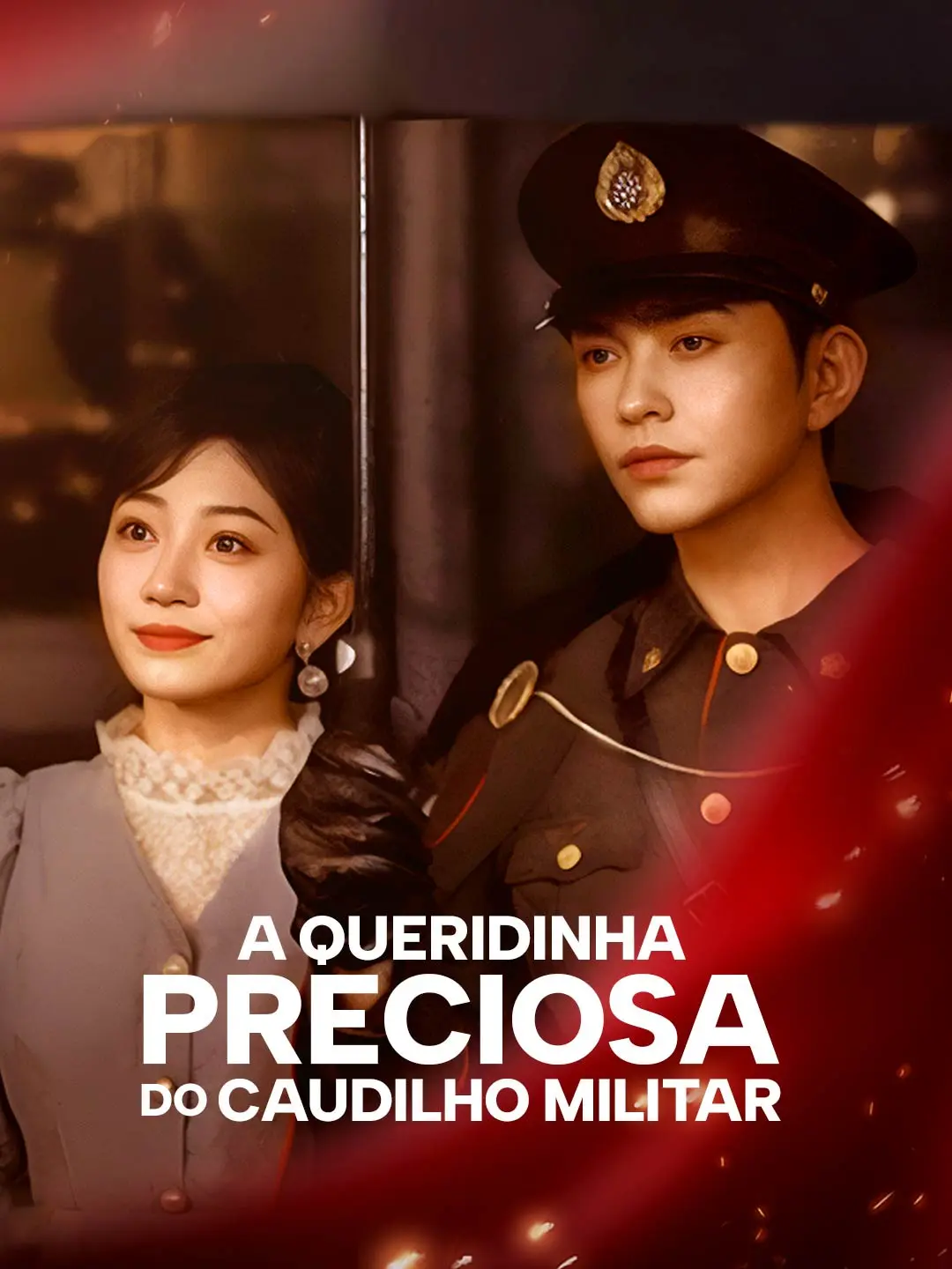 Capa da minissérie A Queridinha Preciosa do Caudilho Militar