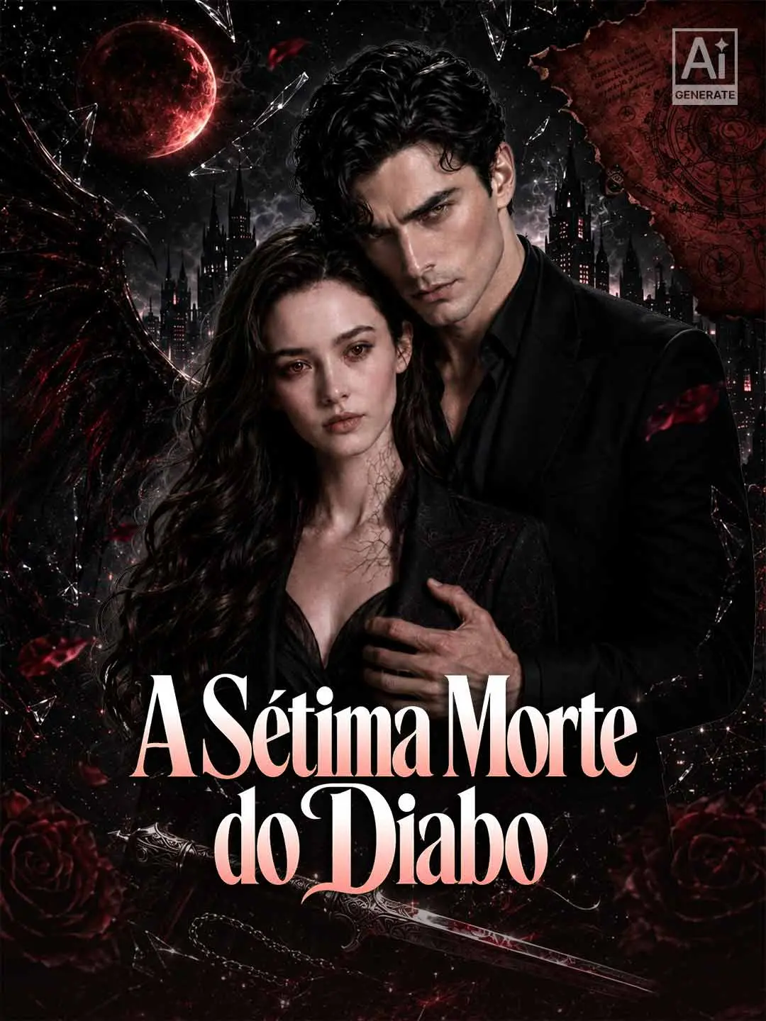 Capa da minissérie A Sétima Morte do Diabo