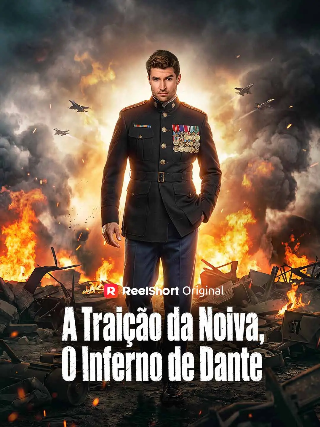 Capa da minissérie A Traição da Noiva, O Inferno de Dante