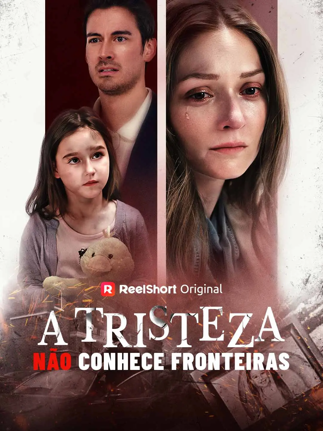 Capa da minissérie A Tristeza Não Conhece Fronteiras