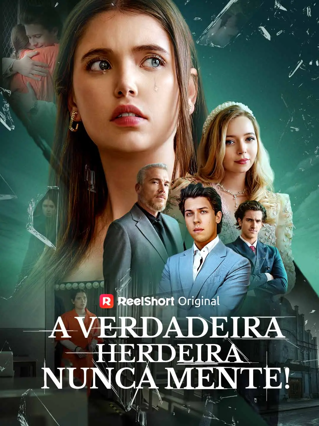 Capa da minissérie A verdadeira herdeira nunca mente!