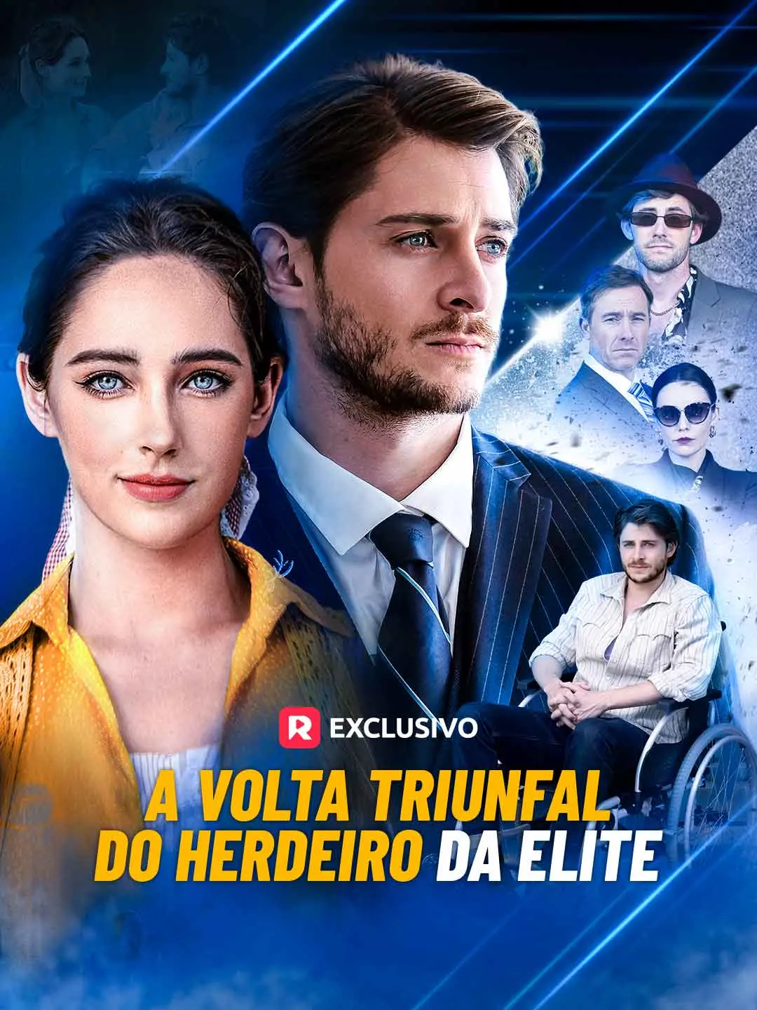 Capa da minissérie A Volta Triunfal do Herdeiro da Elite