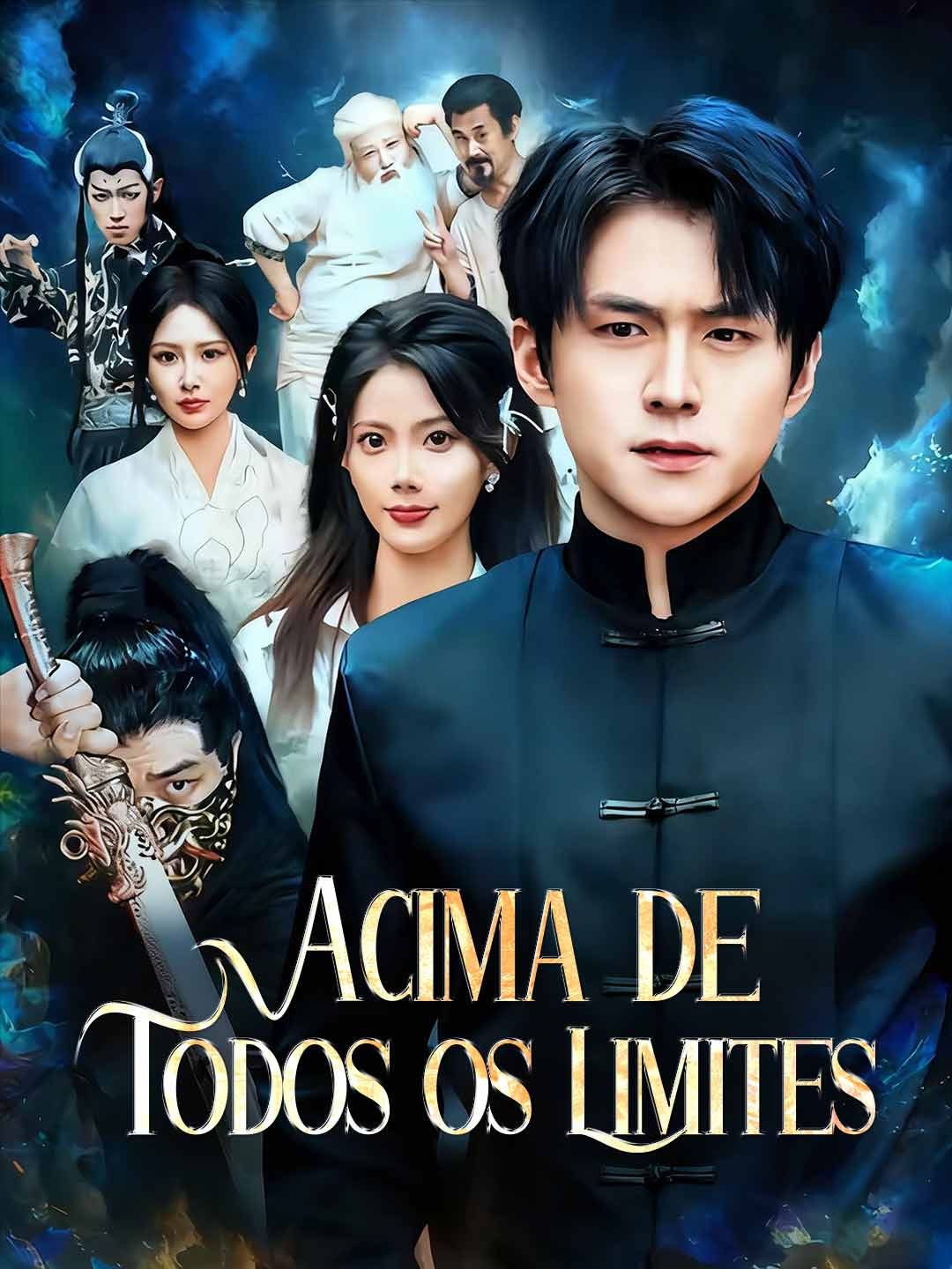 Capa da minissérie Acima de todos os limites