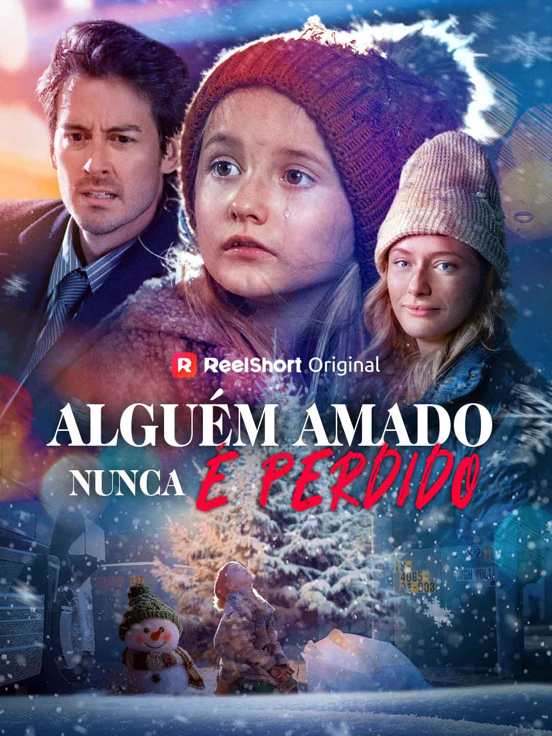 Capa da minissérie Alguém amado nunca é perdido