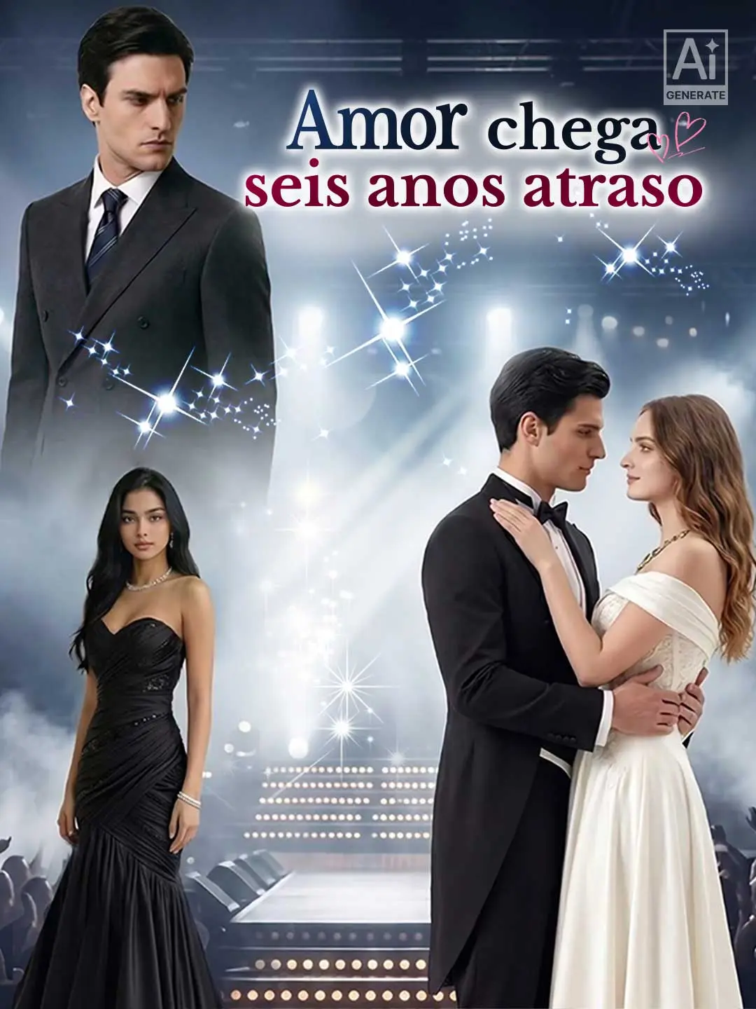 Capa da minissérie Amor chega seis anos atraso