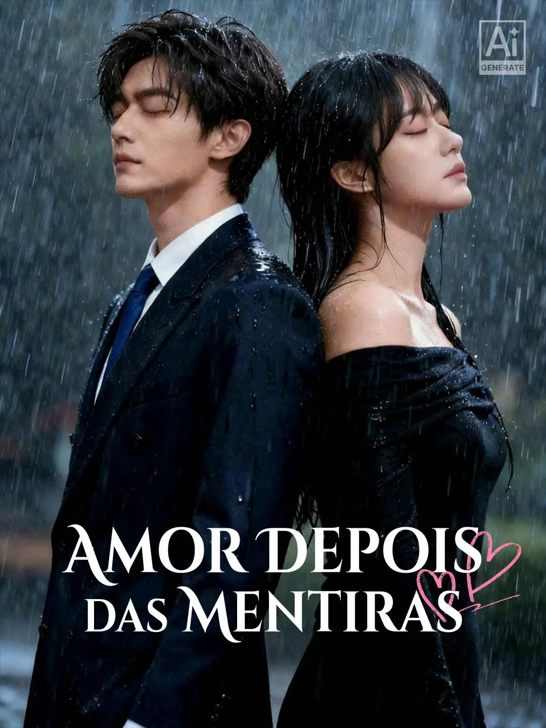 Capa da minissérie Amor Depois das Mentiras