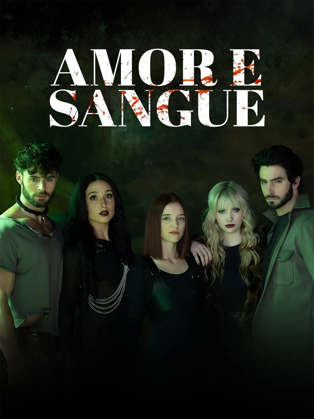 Capa da minissérie Amor e Sangue