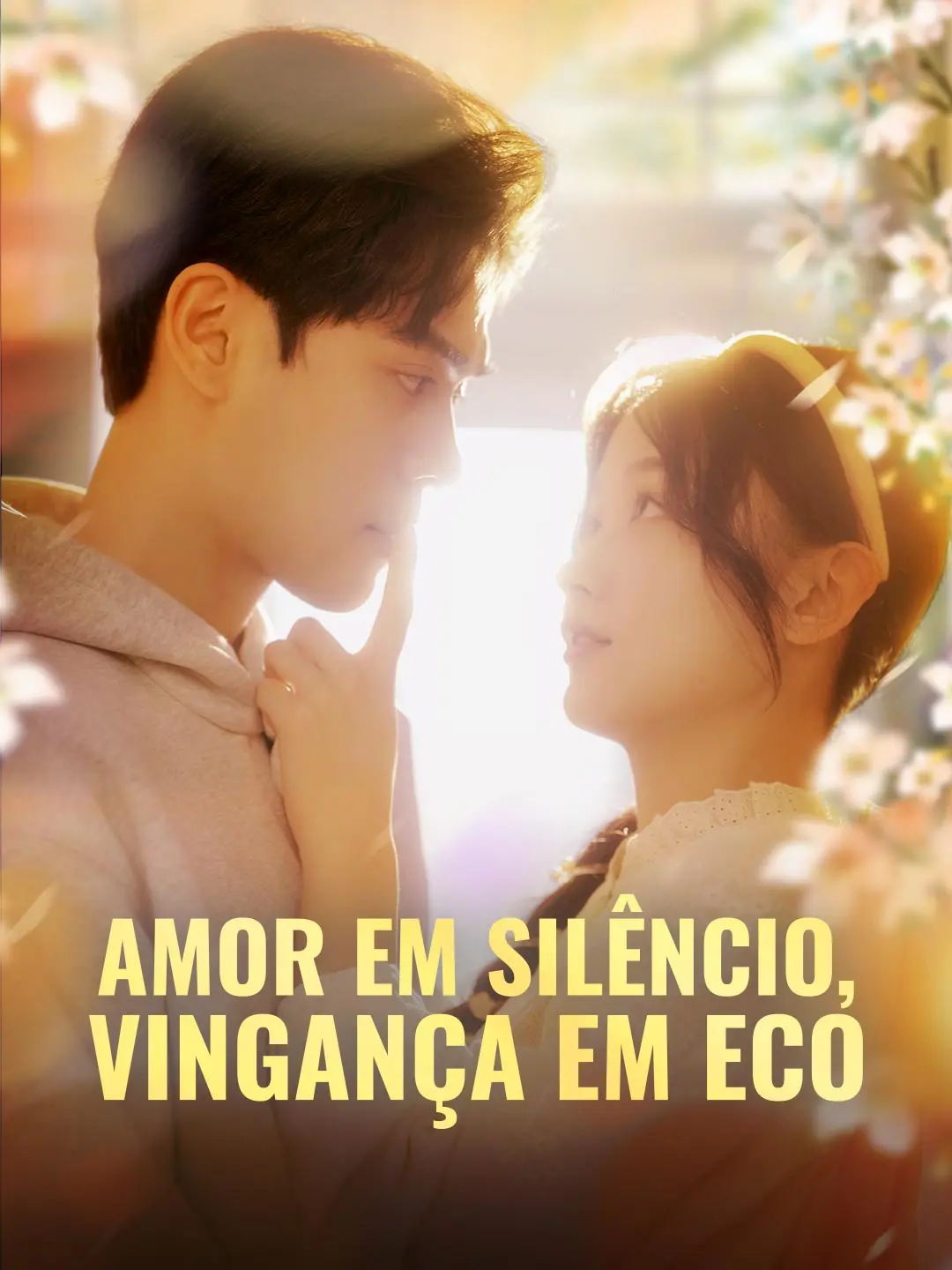 Capa da minissérie Amor em Silêncio, Vingança em Eco