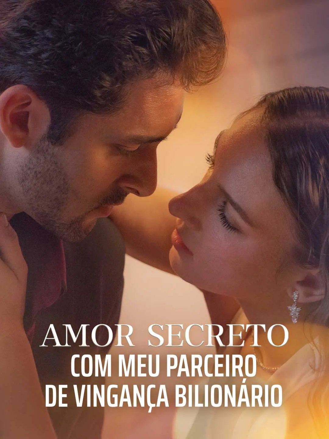 Capa da minissérie Amor secreto com meu parceiro de vingança bilionário