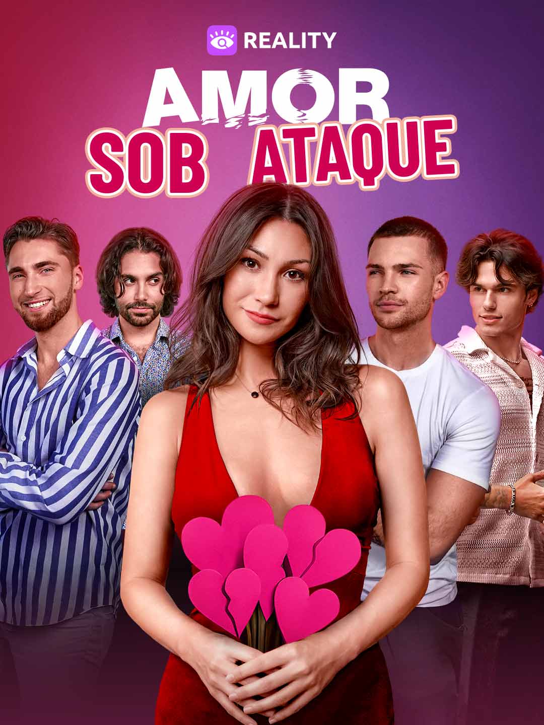 Capa da minissérie Amor Sob Ataque