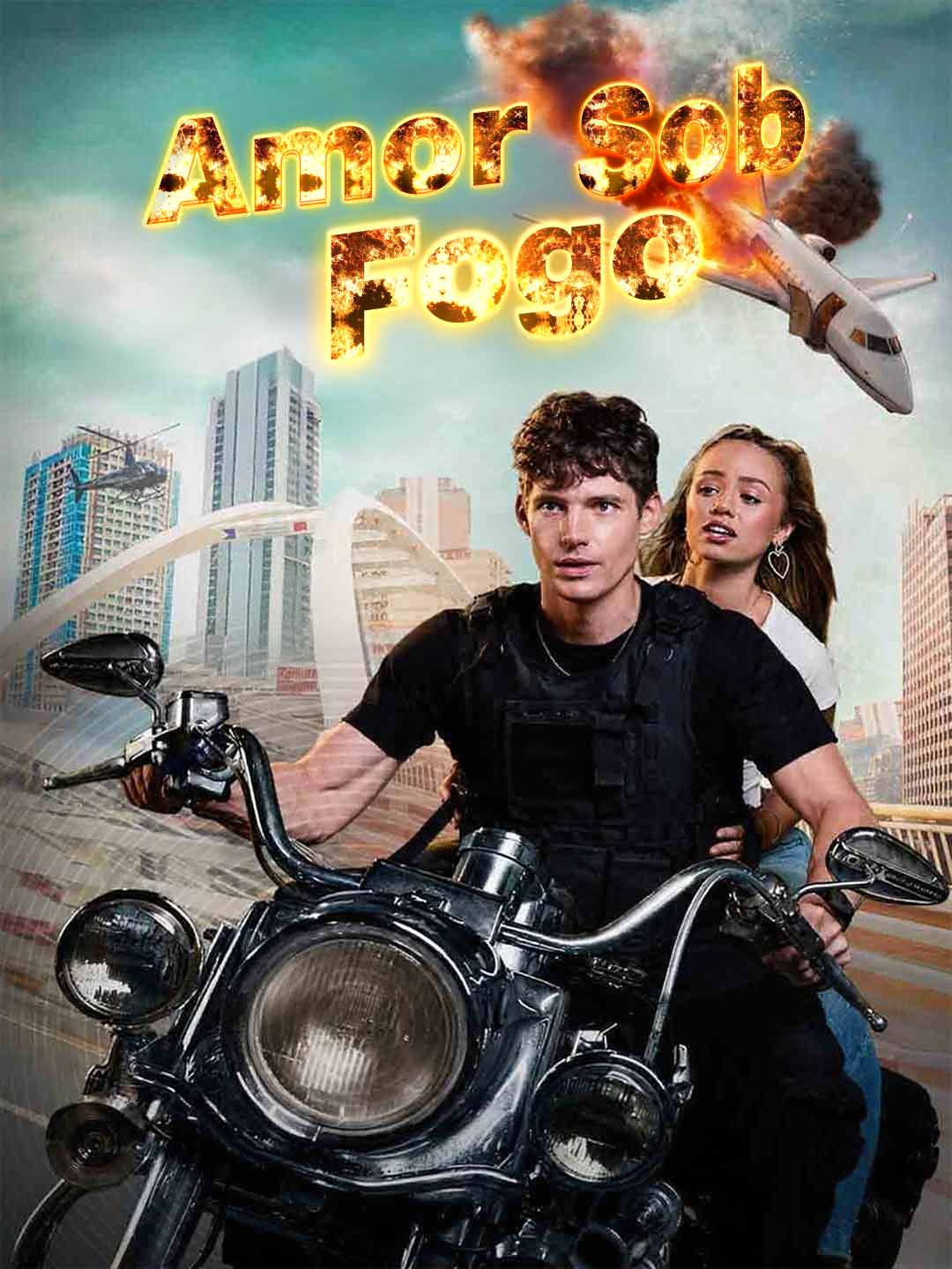 Capa da minissérie Amor Sob Fogo