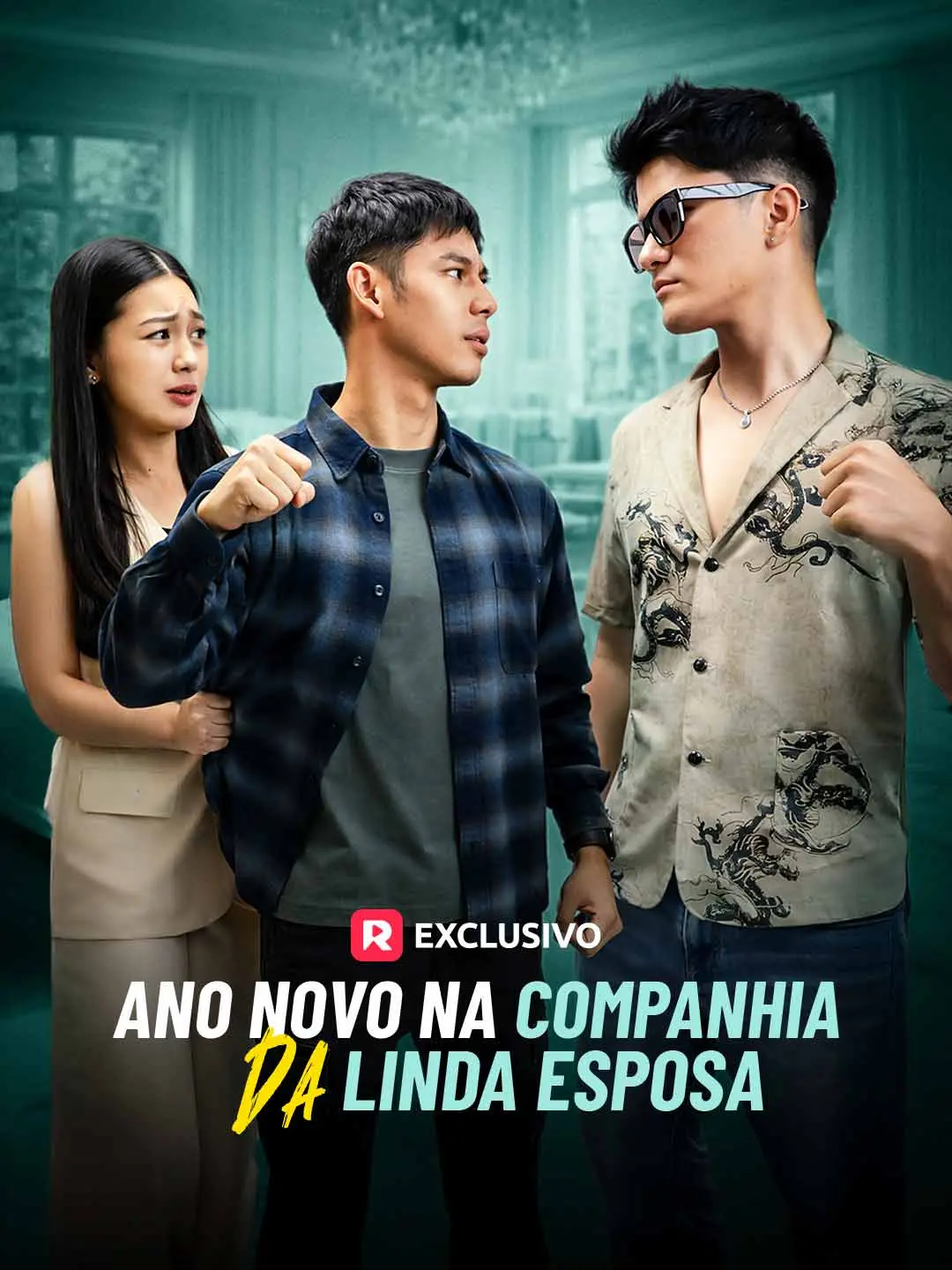 Capa da minissérie Ano Novo na Companhia da Linda Esposa