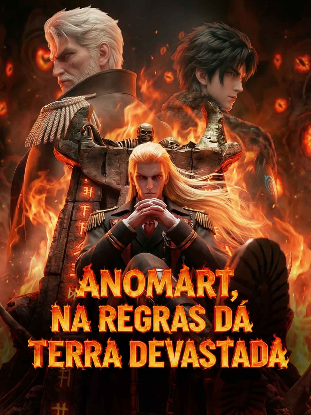 Capa da minissérie AnoMart, regras da terra devastada