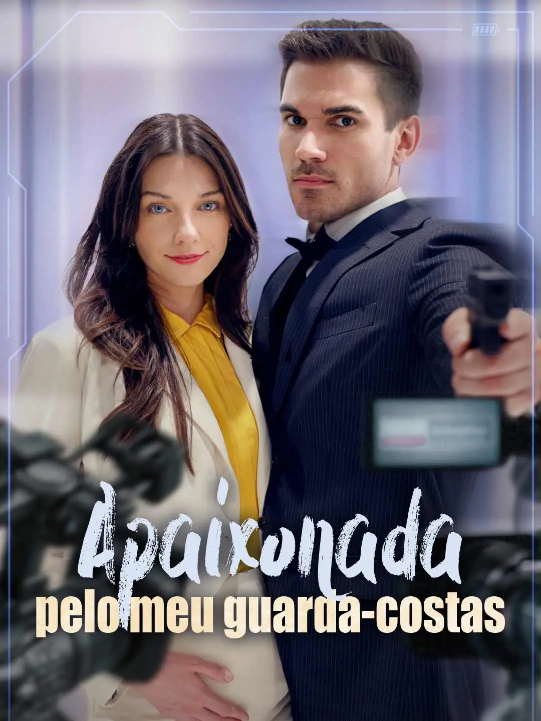 Capa da minissérie Apaixonada pelo meu guarda-costas