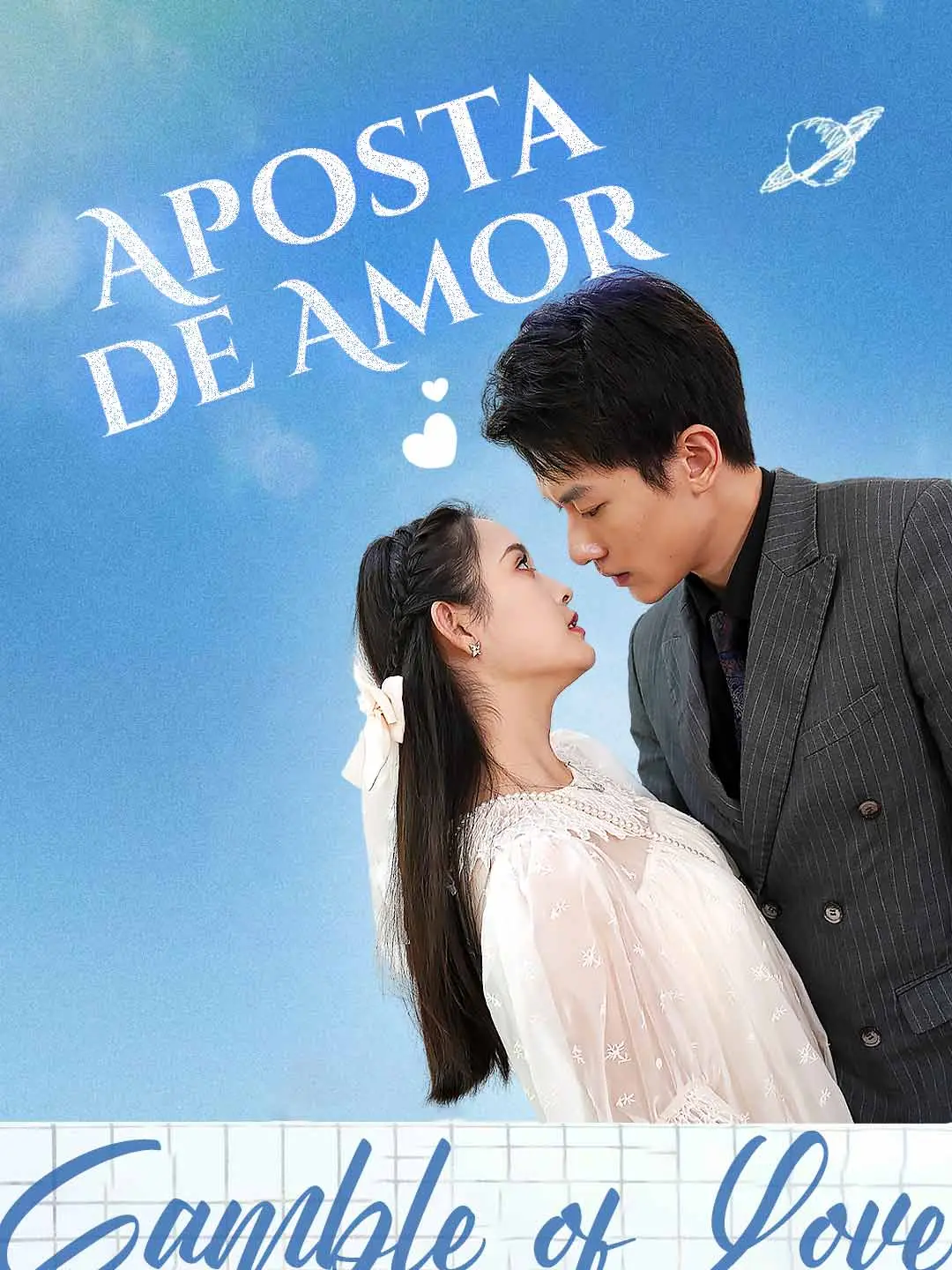 Capa da minissérie Aposta de Amor