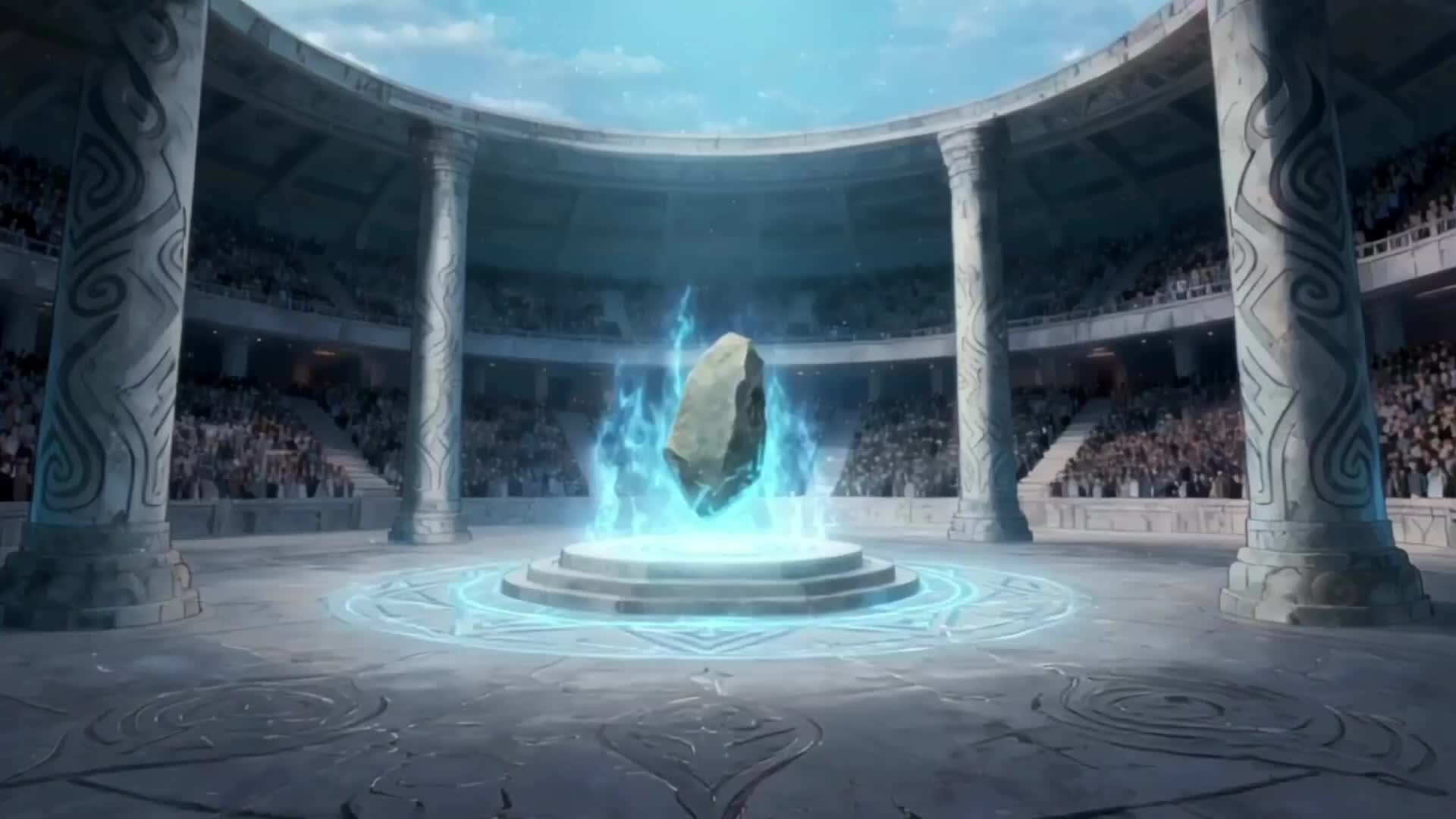 Episódio 1 de Arena do destino, deus demoníaco domina céus