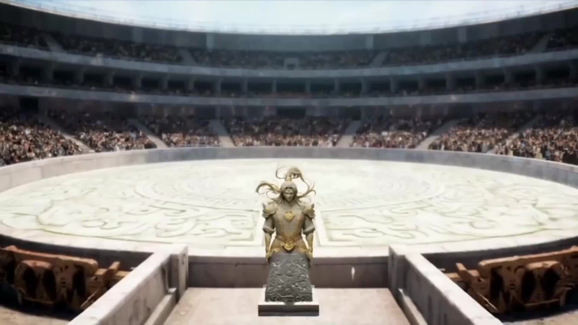 Episódio 33 de Arena do destino, deus demoníaco domina céus