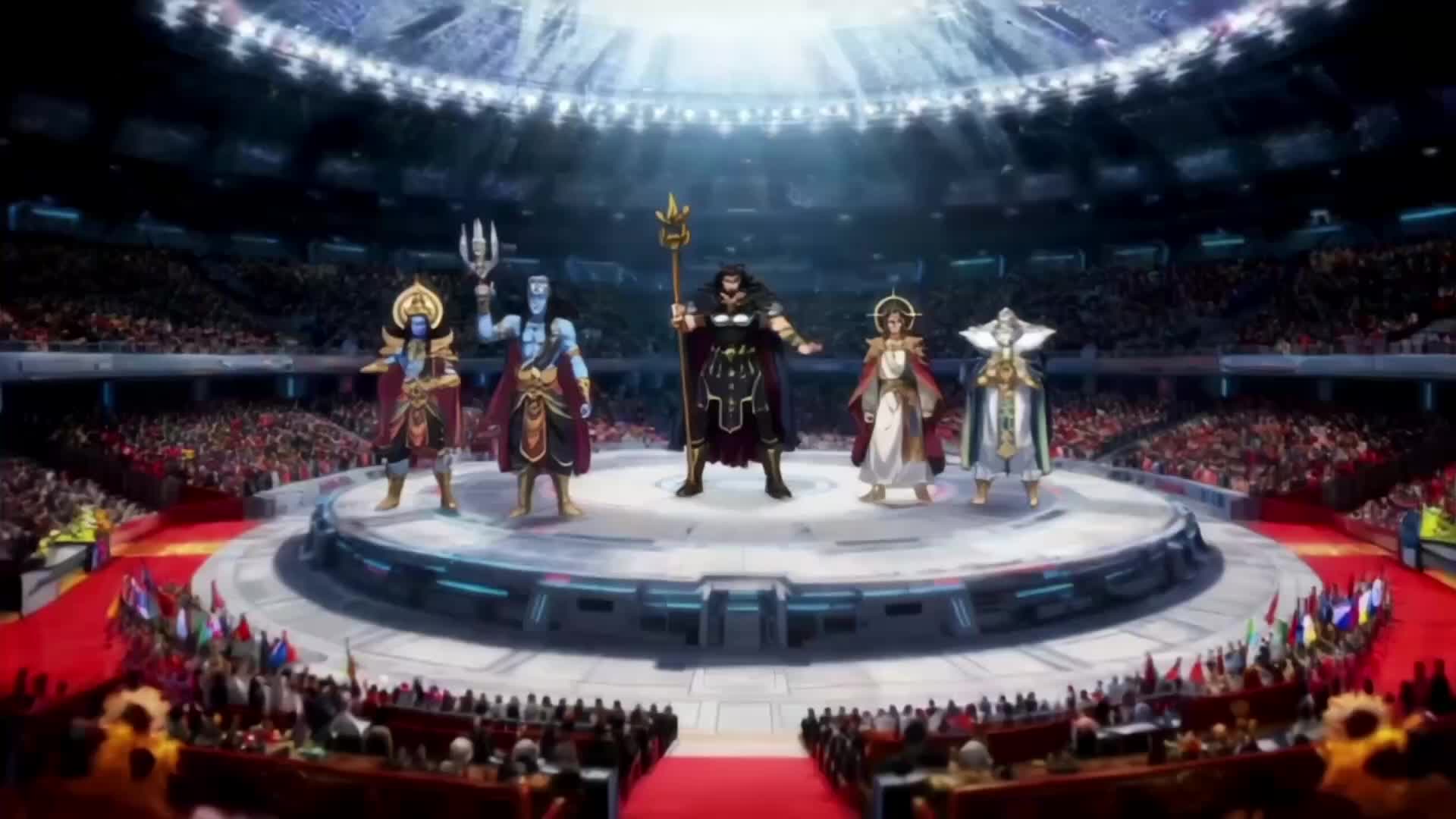 Episódio 54 de Arena do destino, deus demoníaco domina céus