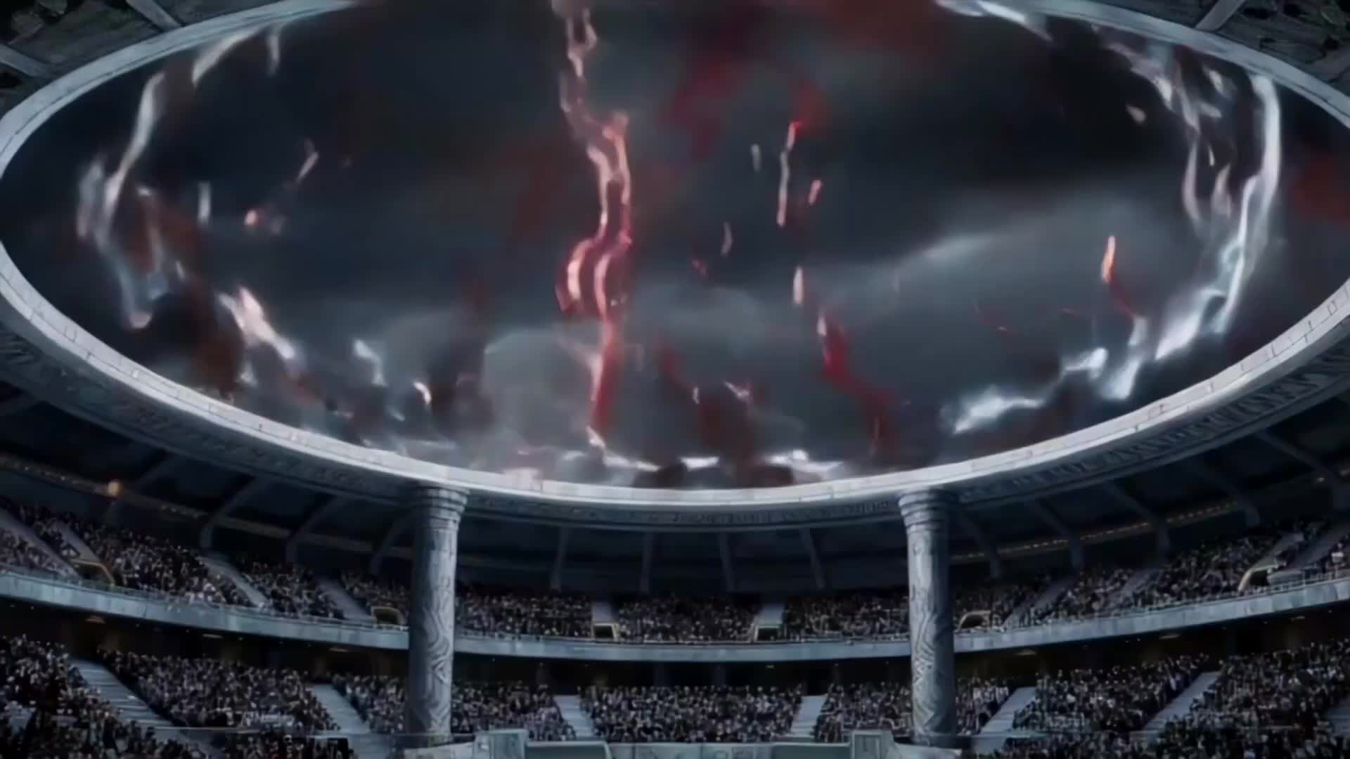 Episódio 6 de Arena do destino, deus demoníaco domina céus