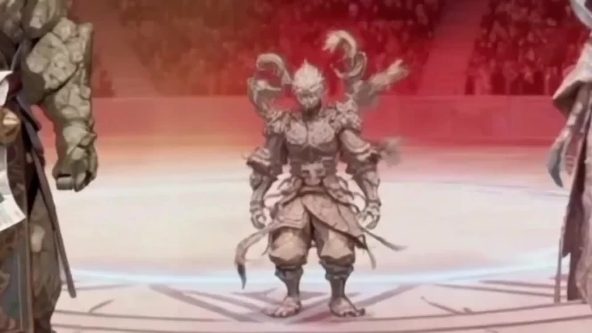 Episódio 9 de Arena do destino, deus demoníaco domina céus
