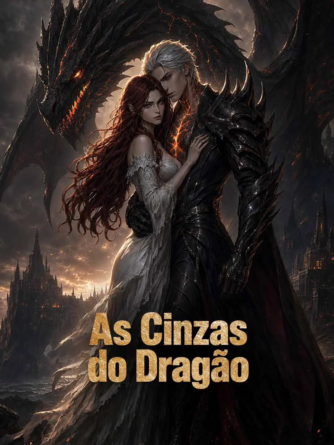 Capa da minissérie As Cinzas do Dragão