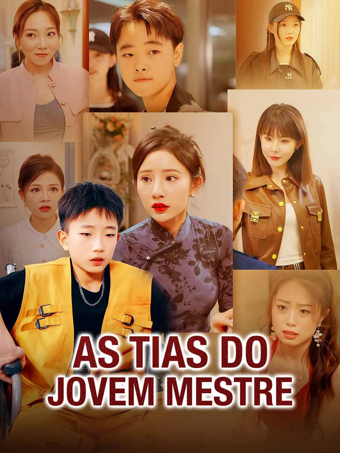 Capa da minissérie As Tias do Jovem Mestre
